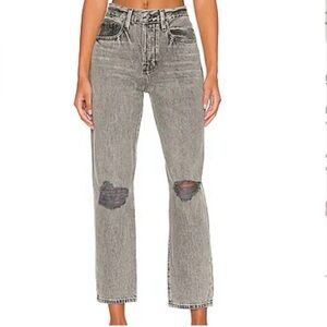 FRAME Le Original Jeans Malta Rip Sz 30 90s Grunge Distressed